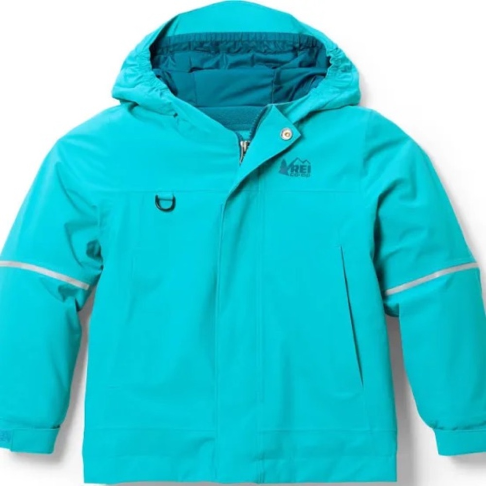 REI Co-op Kids' Blue Hooded Jacket